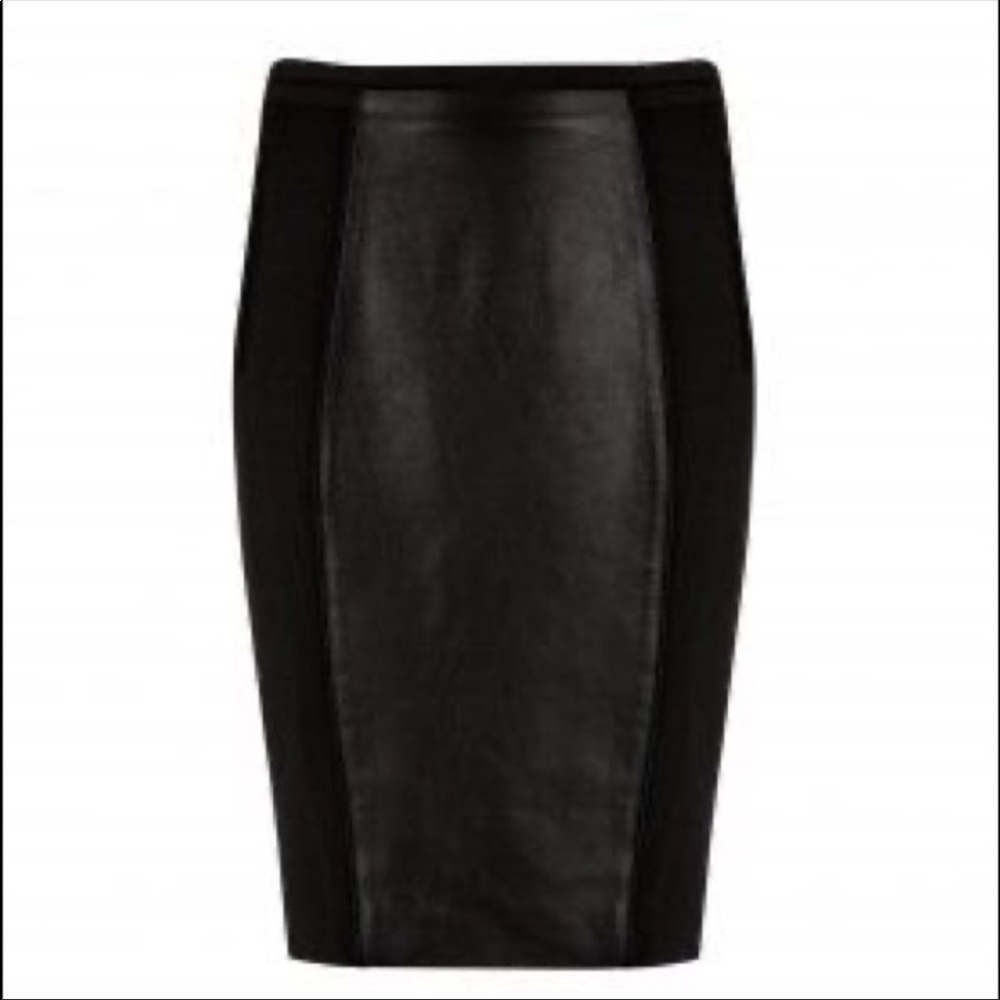 Ted Baker Leather Trimmed skirt